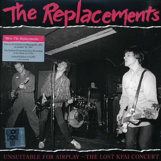 The Replacements - Unsuitable For Airplay: The Lost KFAI Concert (RSD 2022) (ltd. ed.) (2xLP)